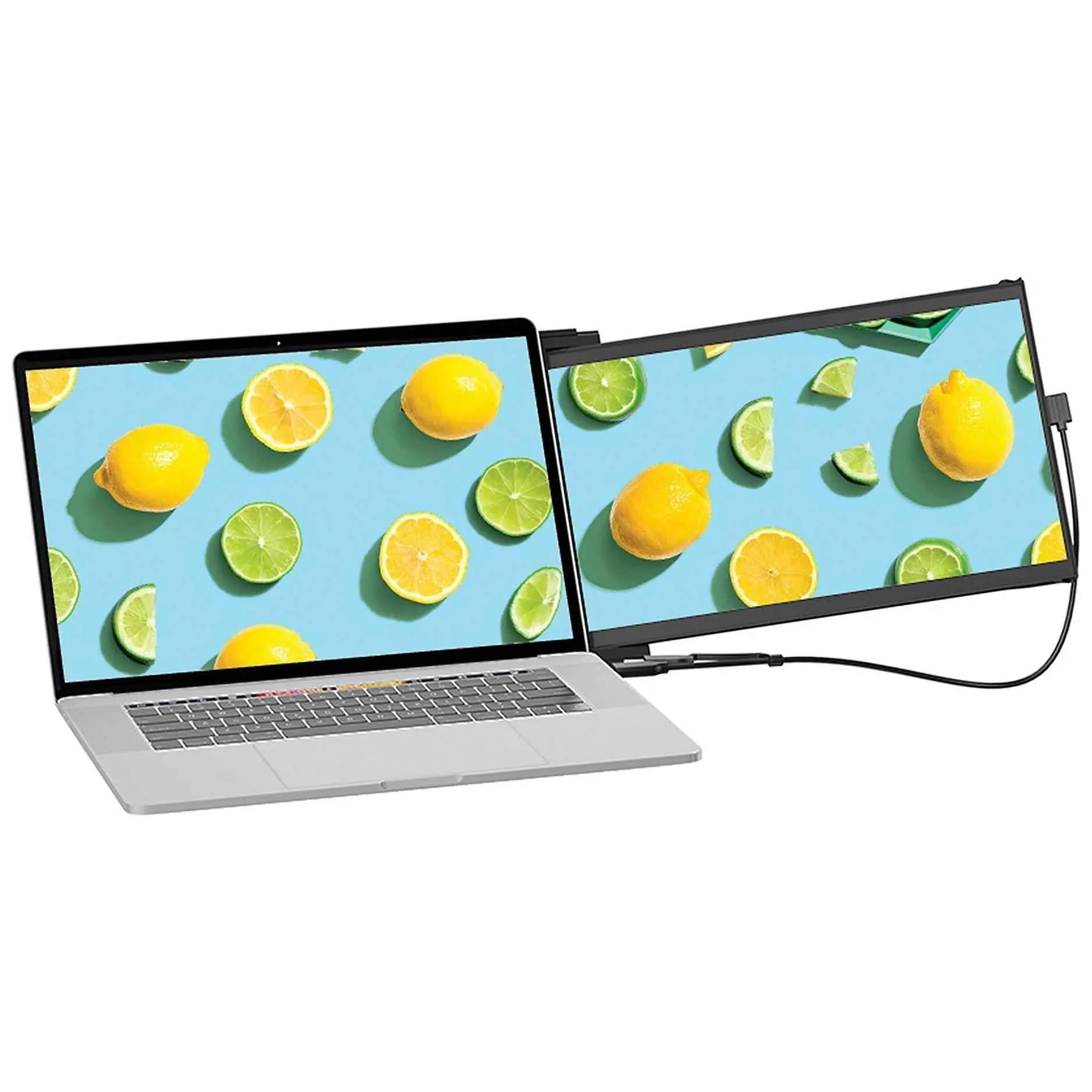 Mobile Pixels 101-1007P06 — MOBILE PIXELS DUEX MAX DS BLACK 14.1IN PORTABLE LCD