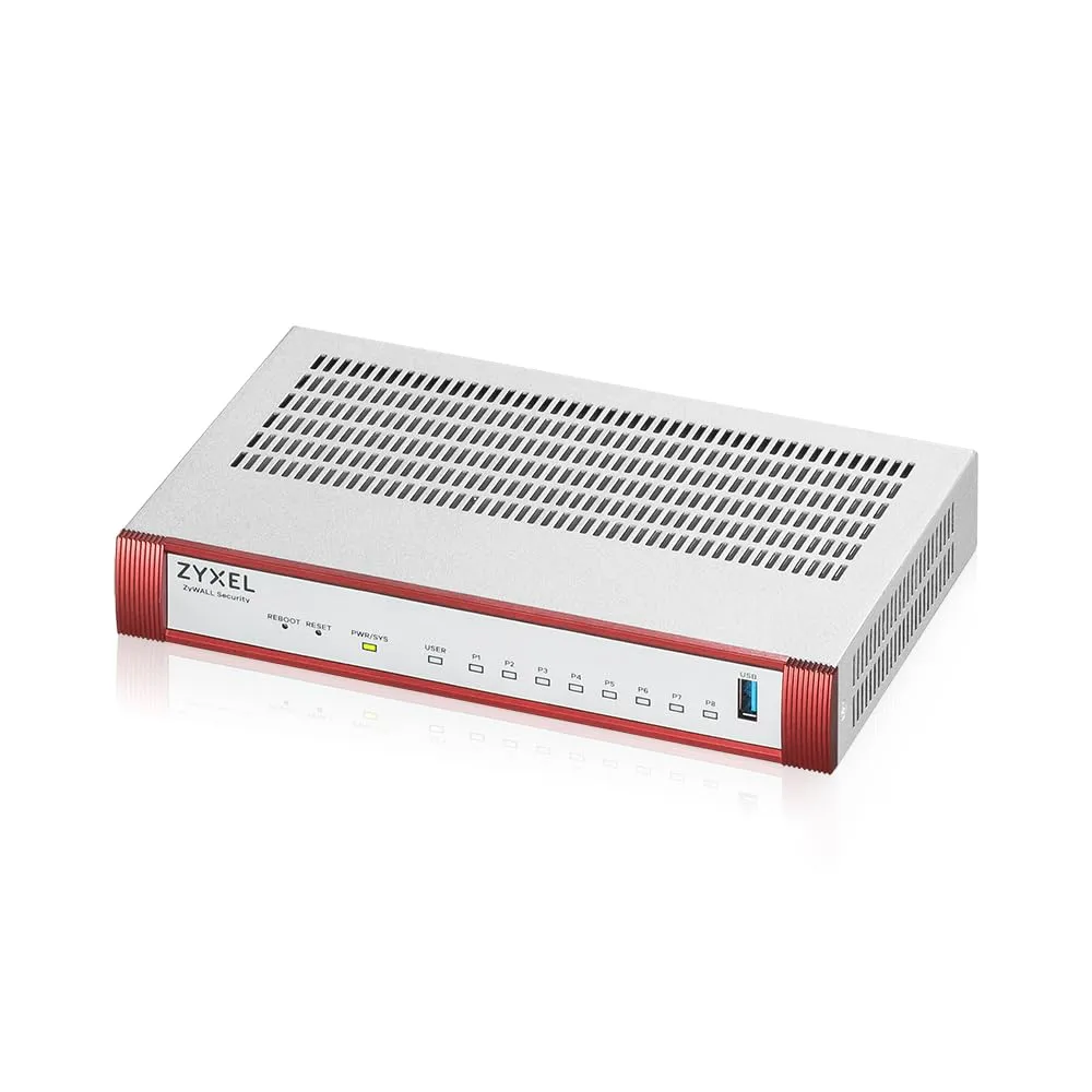 ZYXEL USGFLEX100H — ZYXEL USG FLEX 100H Firewall - UTM & VPN Security Device