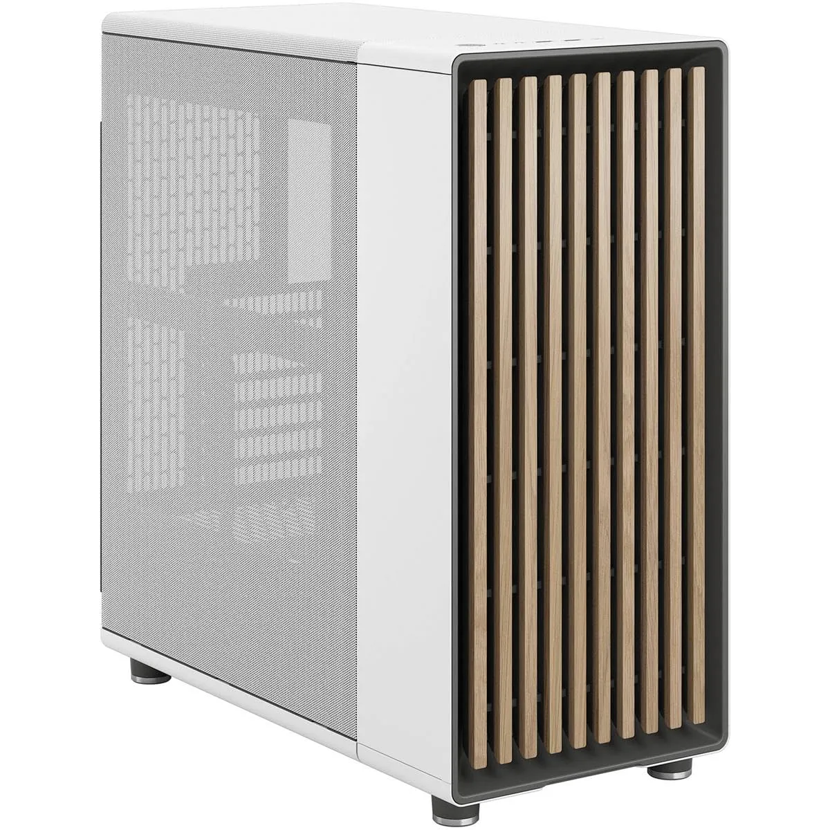 Fractal Design FD-C-NOR1C-03 — North White Oak Mesh Cabinet - Versatile Design
