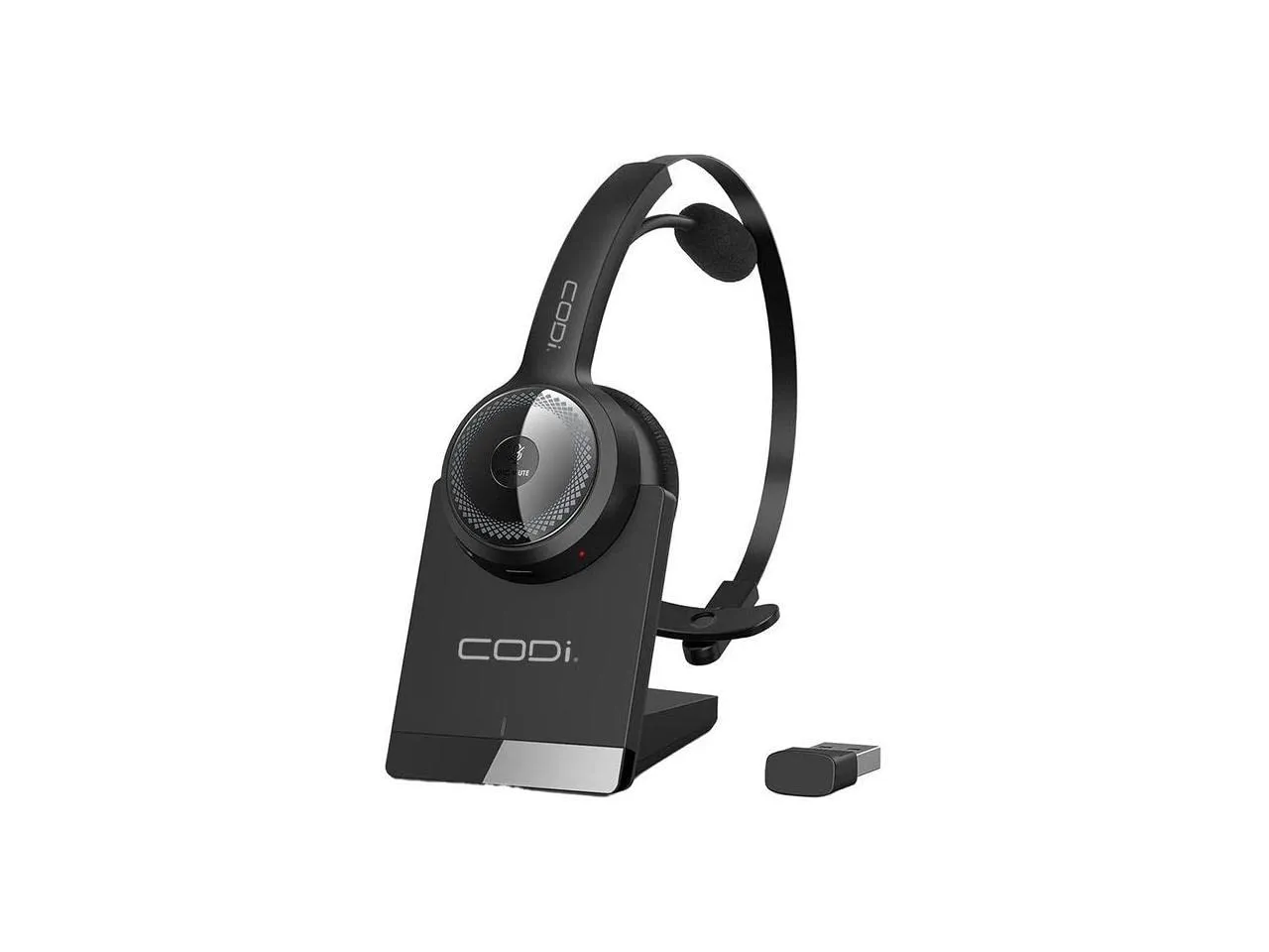 CODi A04616 — Wireless Noise-Cancelling Headset with AI Technology