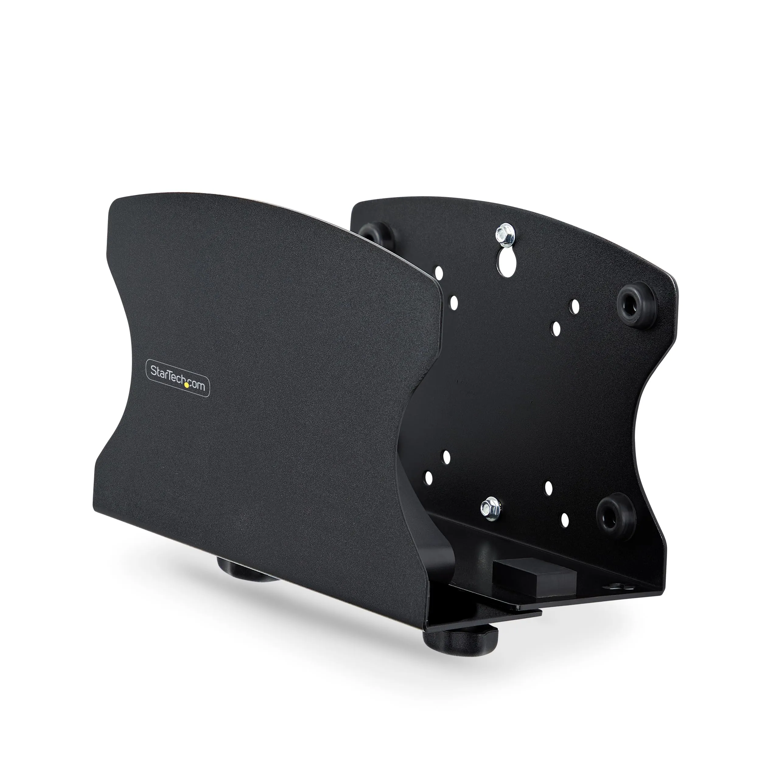 STARTECH 2NS-CPU-WALL-MOUNT — PC WALL MOUNT BRACKET, SUPPORTS DESKTOP COMPUTERS UP TO 40LB, TOOLLESS WIDTH ADJ