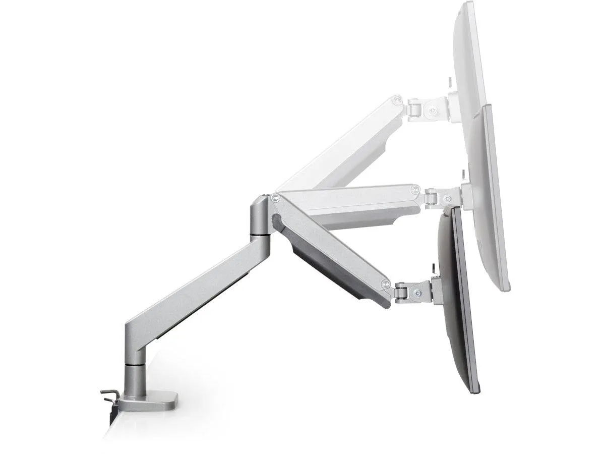 HAT DESIGN WORKS ENVOY-1-SLV - ENVOY SINGLE ARTICULATING ARM SUPPORTS 17- 32 INCH MONITOR U