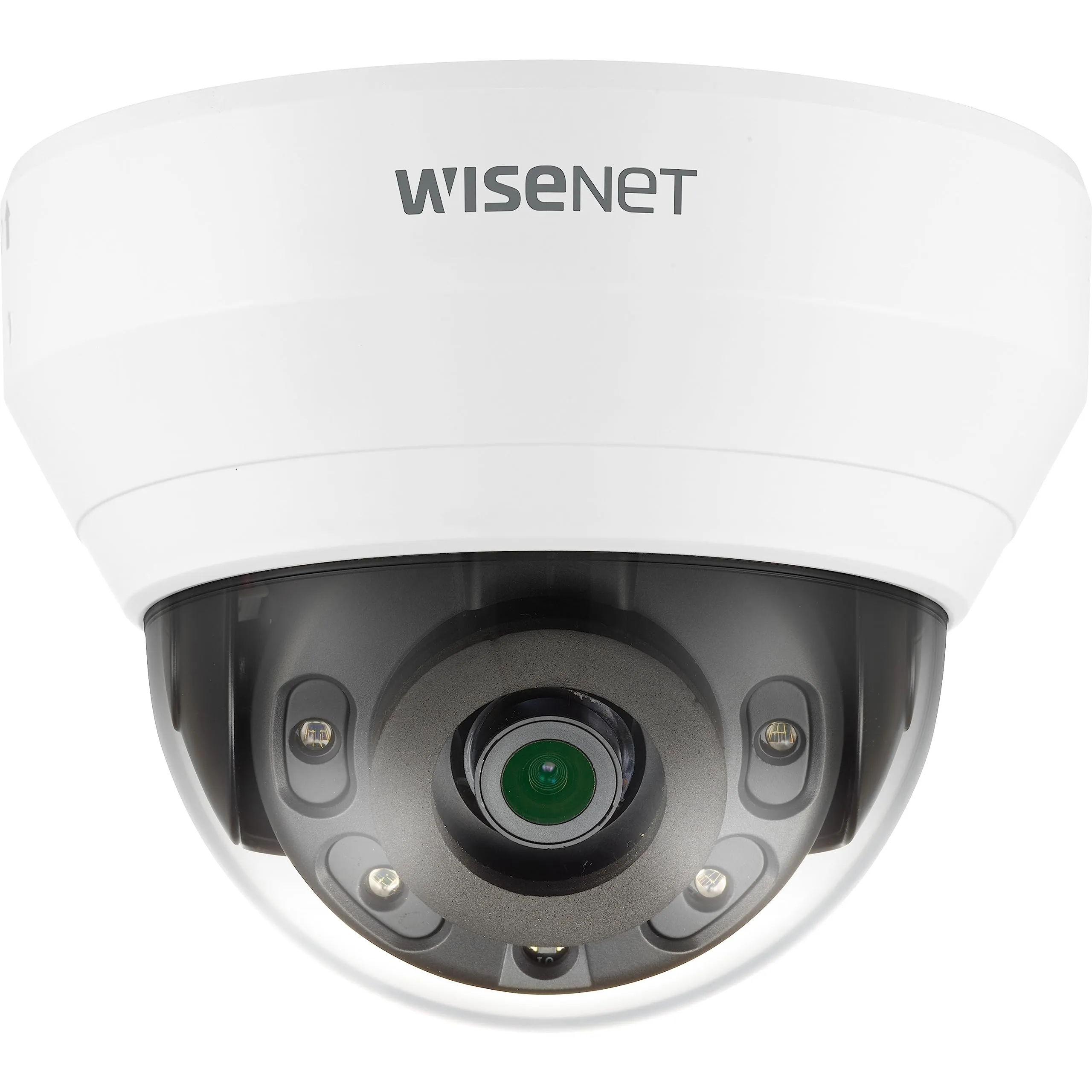 Hanwha QND-7012R — WISENET Q NETWORK INDOOR DOME CAMERA, 4MP @30FPS, 2.8MM FIXED FOCAL LENS (107 ),