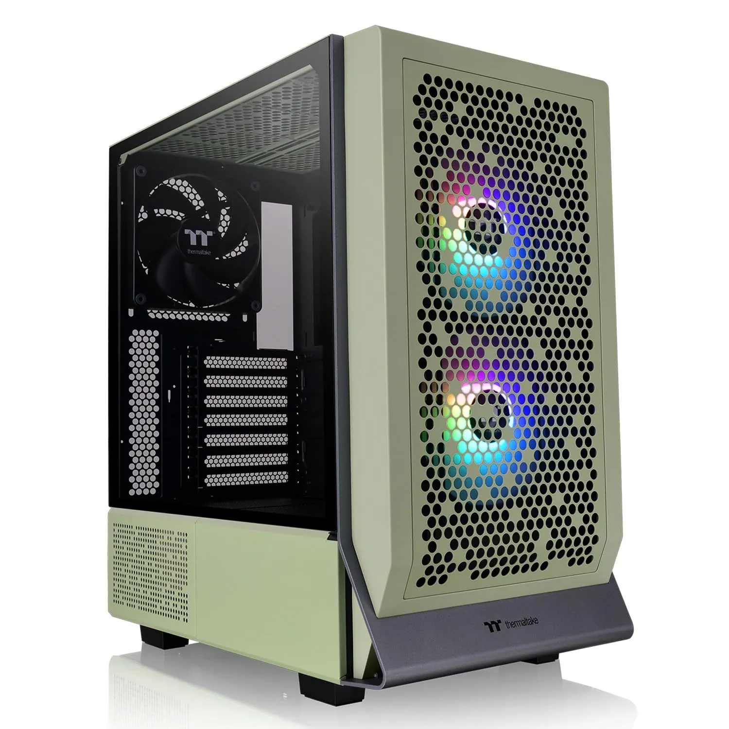 Thermaltake CA-1Y2-00MEWN-00 - Thermaltake Ceres 300 E-ATX Case - Matcha Green