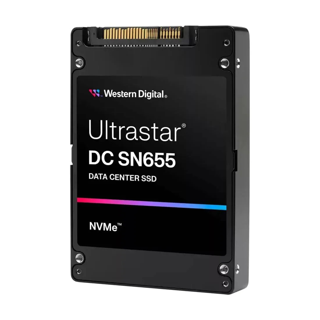 Western Digital 0TS2459 — 7.68TB NVME U.3 SFF-15MM RI-1 DW/D, DUAL PORT(DP), SE, GENERIC