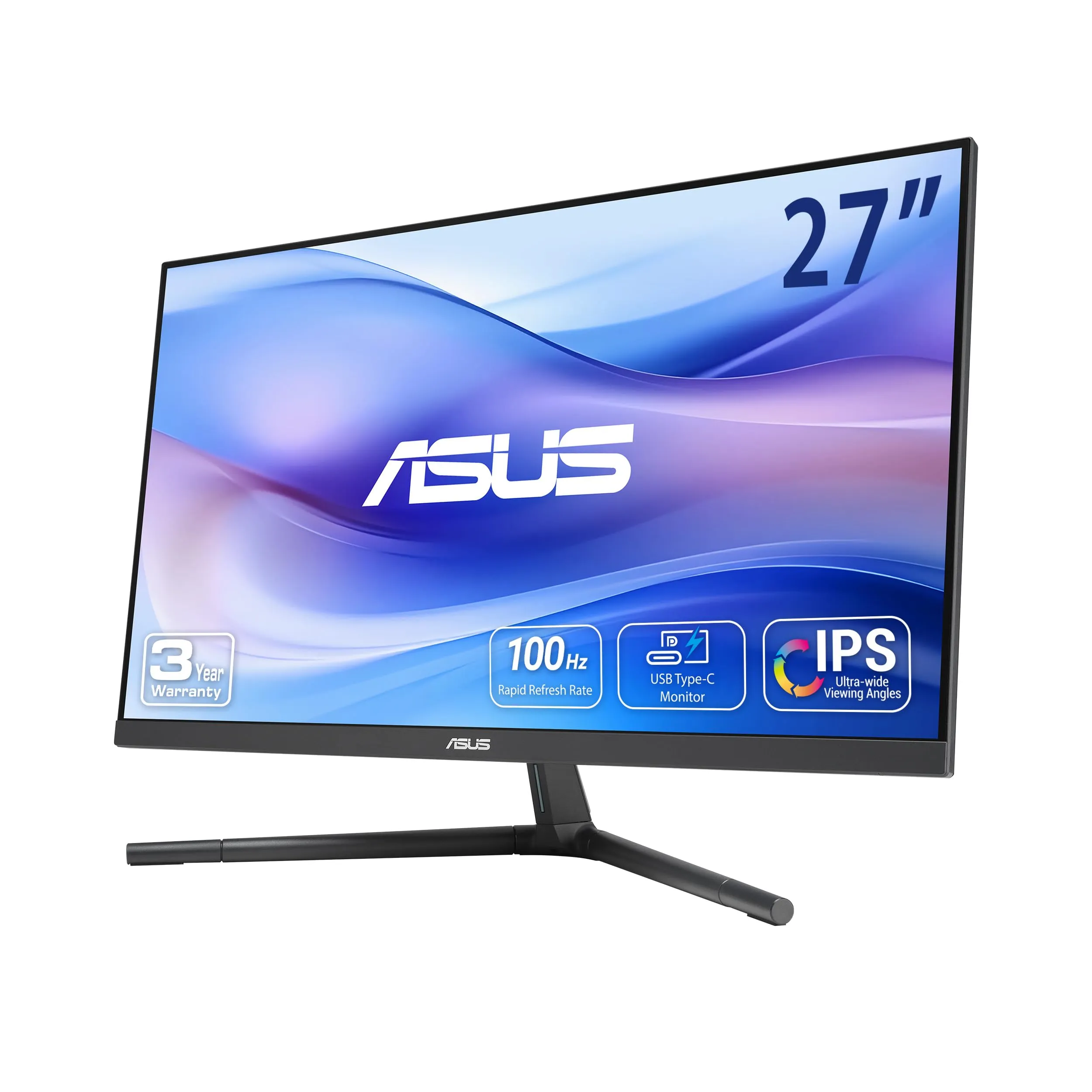 ASUS VU279CFE-B - ASUS 27-inch Full HD Eye Care IPS Monitor