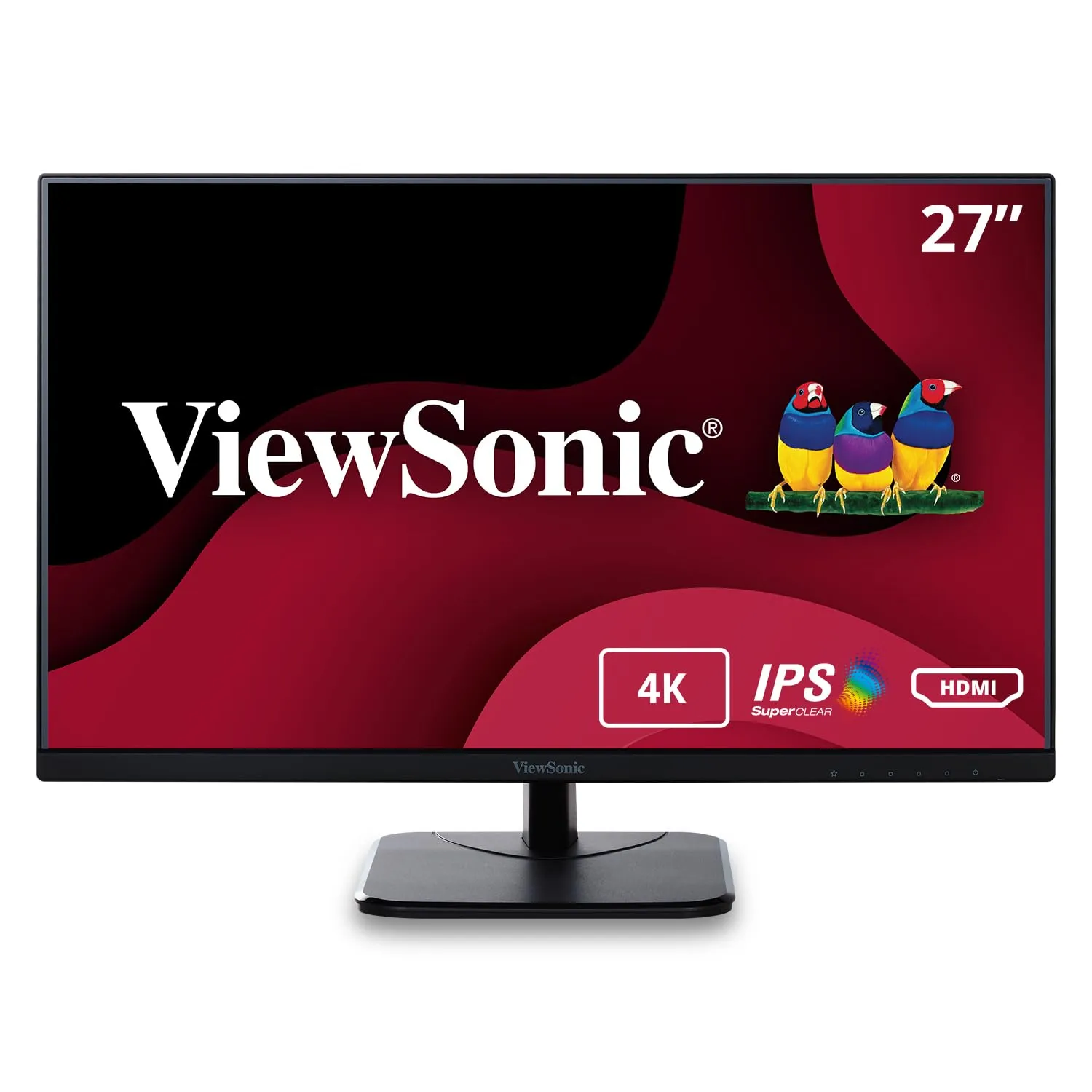 VIEWSONIC VA2756-4K-MHD — 27-Inch 4K UHD IPS Monitor with HDMI & DisplayPort