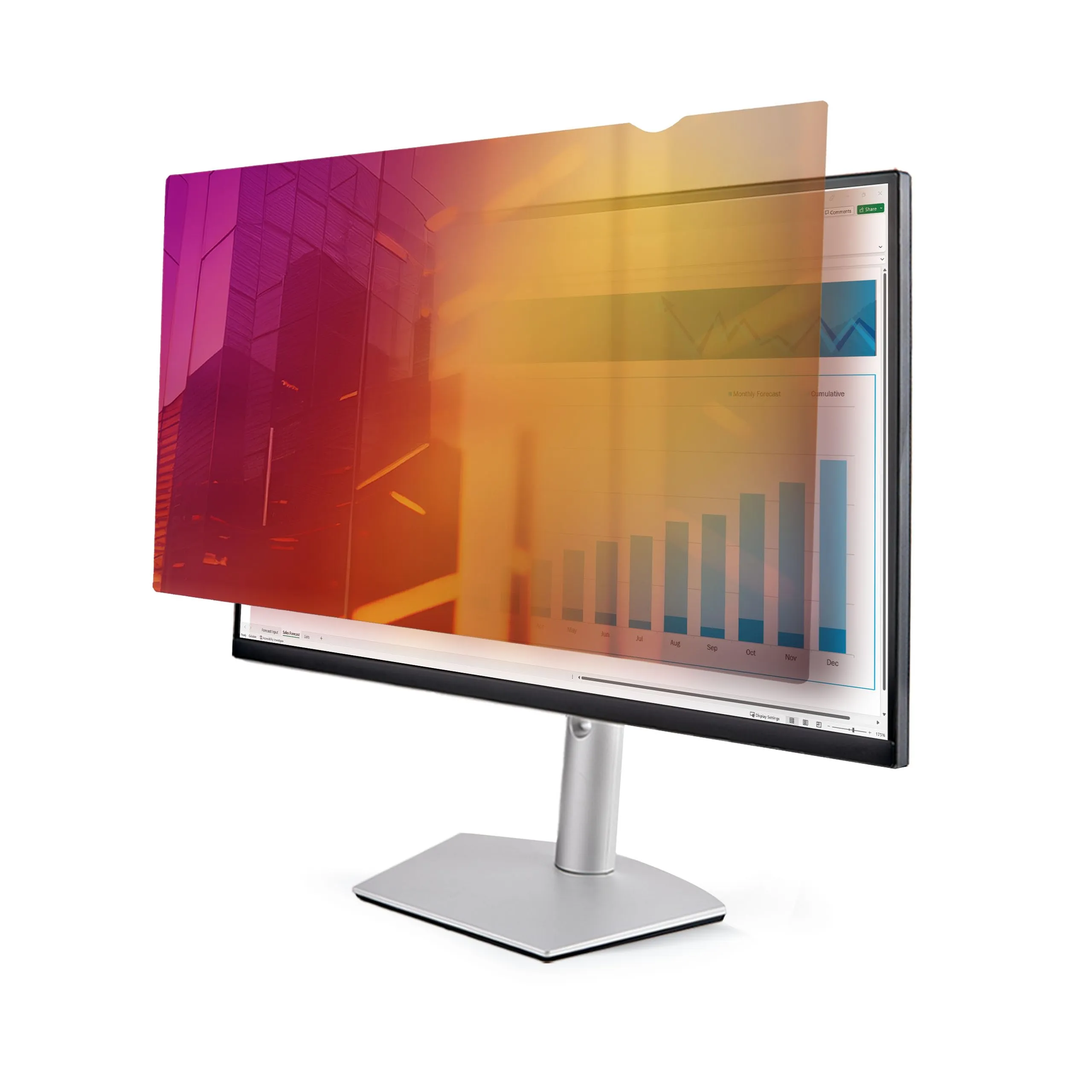 STARTECH 2469G-PRIVACY-SCREEN — 24IN 16:9 GOLD MONITOR PRIVACY SCREEN, REVERSIBLE FILTER W/ENHANCED PRIVACY, COM