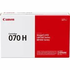 CANON  CRTDG070H — Canon 070 High Yield Laser Toner Cartridge - Black - 1 Pack - 10200 Pages