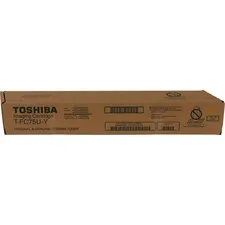 TOSHIBA TFC75UY — TOSHIBA TFC75UY YELLOW TONER CARTRIGE FOR USE IN ESTUDIO 5560C 5560CG 6560C 6570