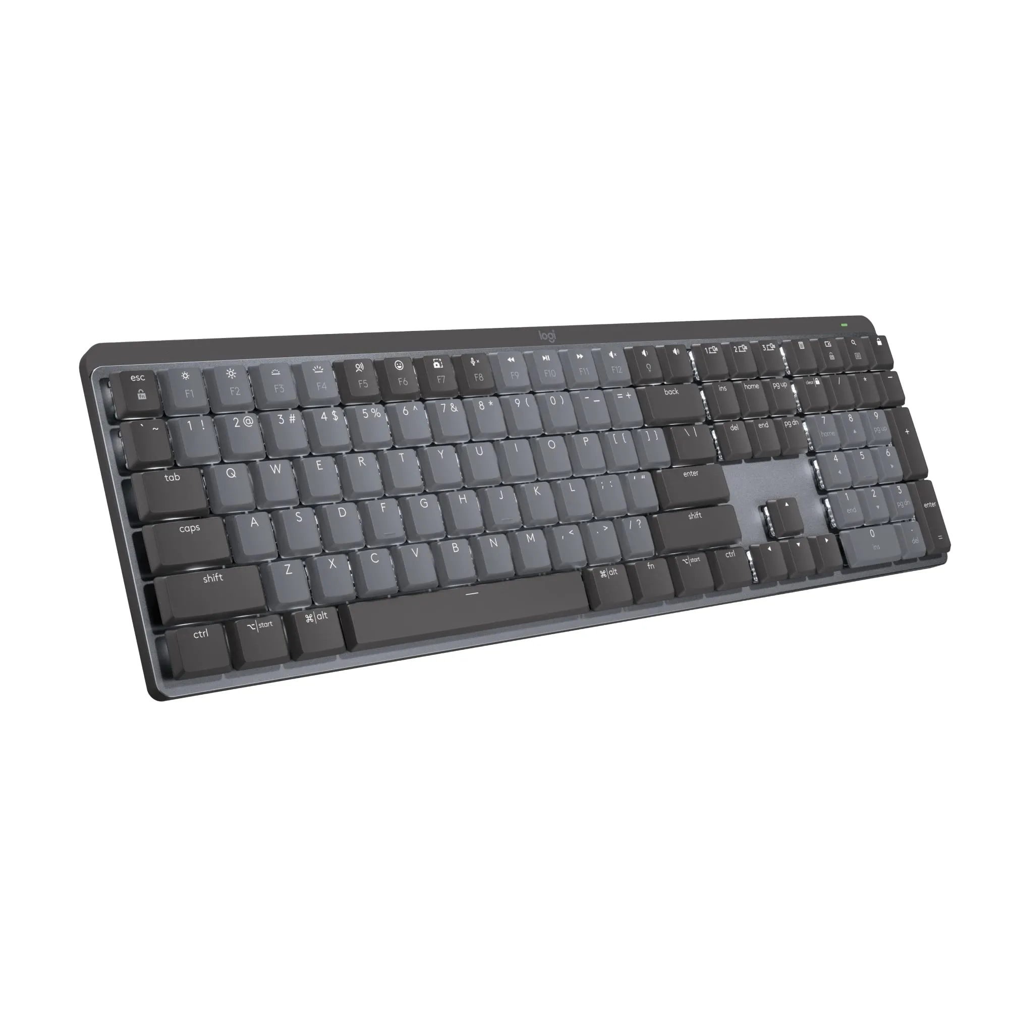 Logitech 920-010547 — MX MECHANICAL WIRELESS ILLUMINATED PERFORMANCE KEYBOARD -TACTILE QUIET - GRAPHIT