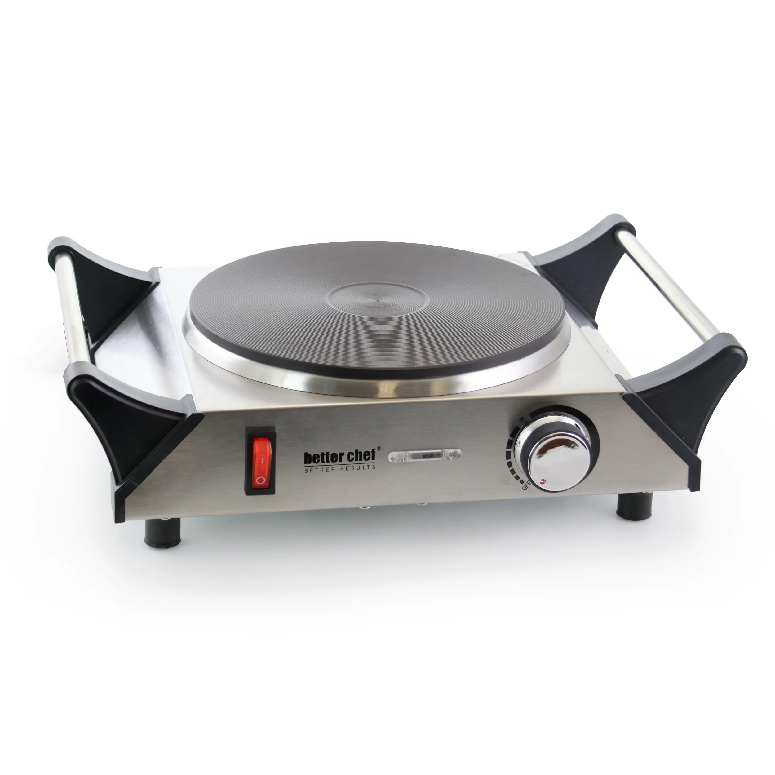 BETTER CHEF IM-303SB — Better Chef Portable Stainless Steel Solid Element Single Electric Burner