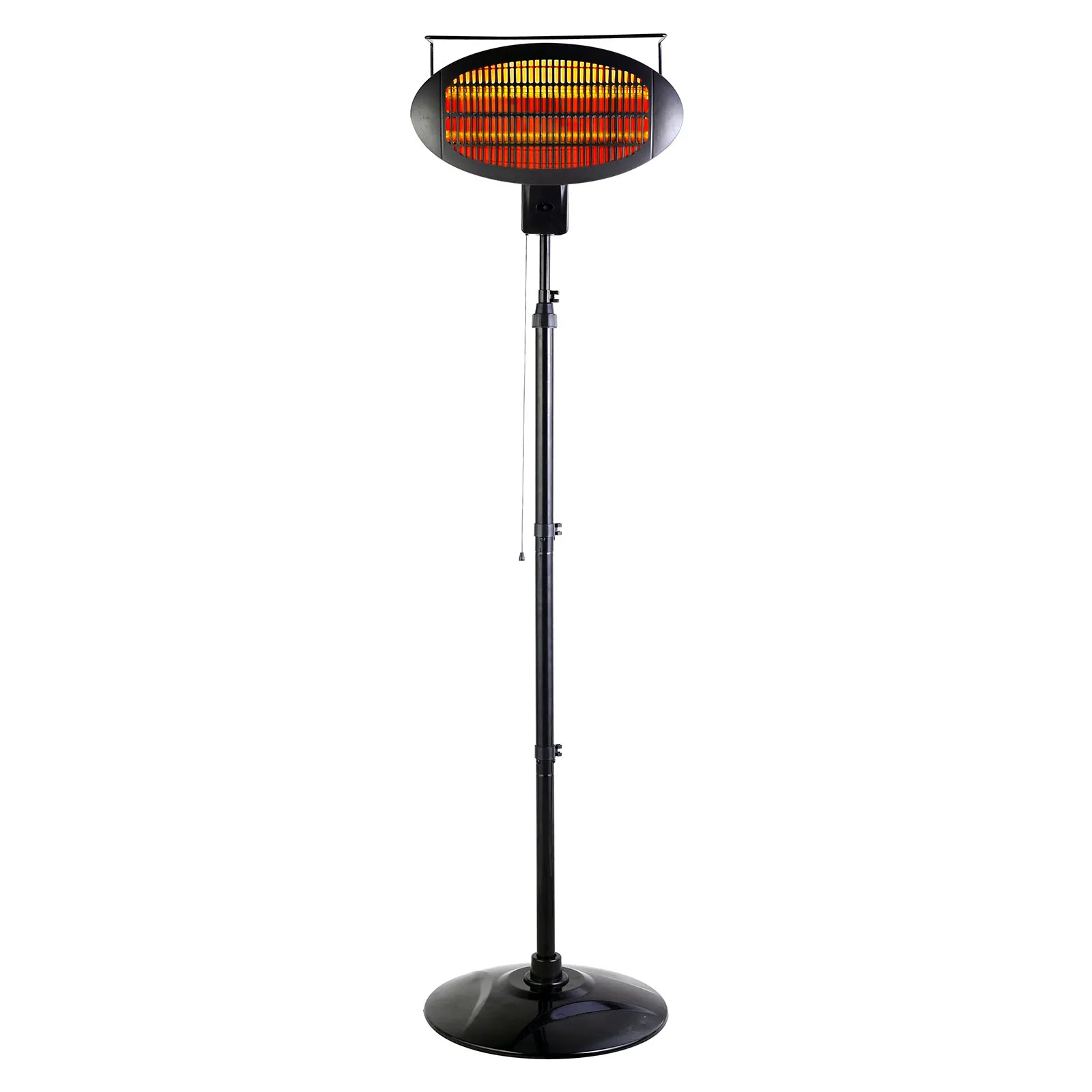 OPTIMUS PHP-1300DIR — Optimus Garage-Outdoor Floor Standing Infrared Patio Heater with Remote