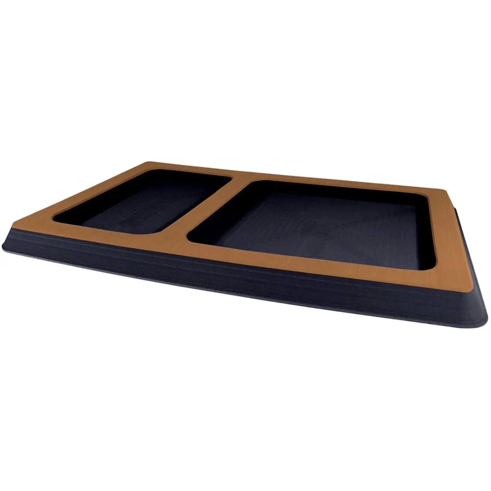 SeaDek 53615-80327 — SeaDek Mocha/Black Combo Dash Pocket with Storage