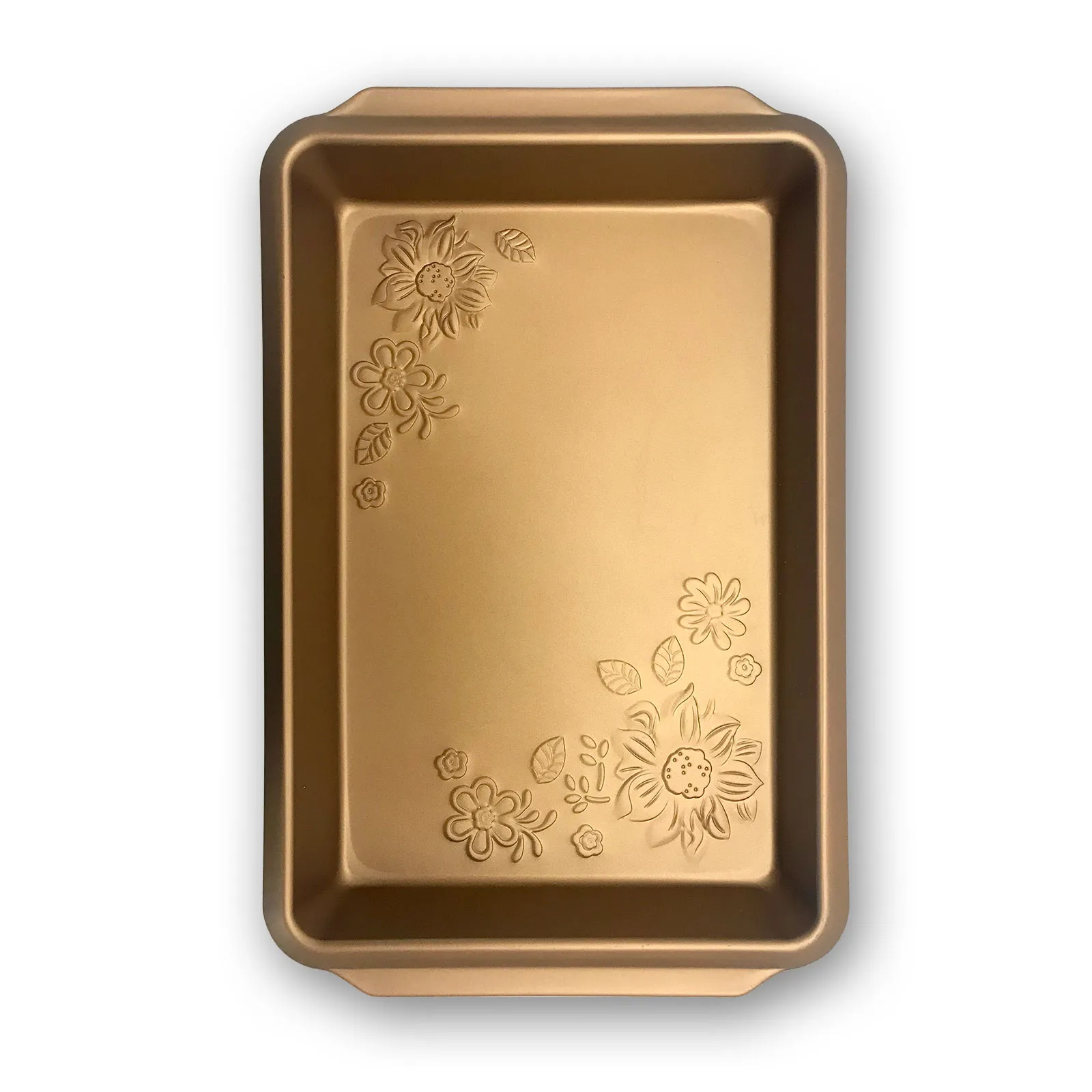 Gibson 120787.01 — Gibson Home Copper Embossed 13.75" Roaster Pan