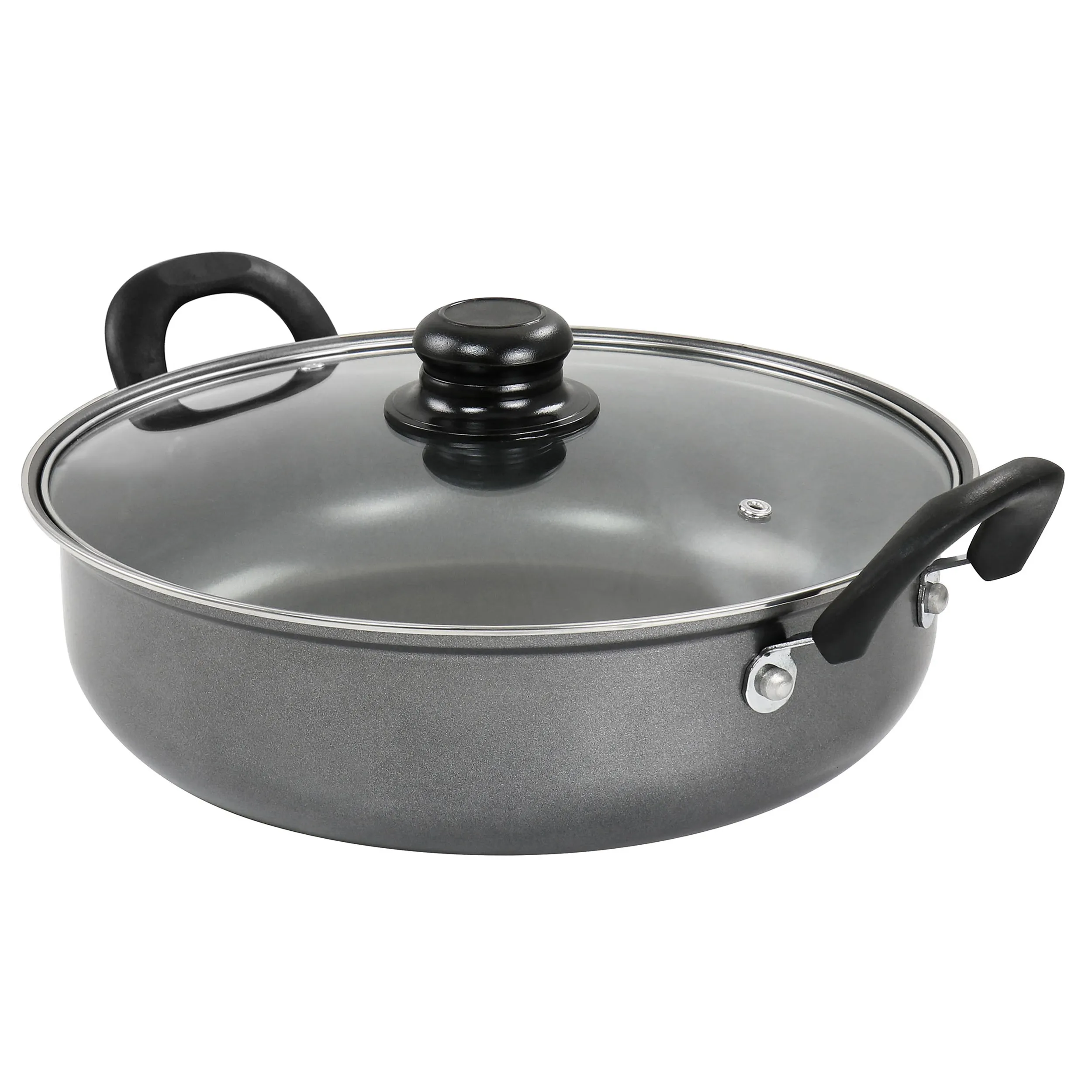 Gibson 127790.02 — Gibson Everyday 12-Inch Highberry Nonstick Pan with Lid