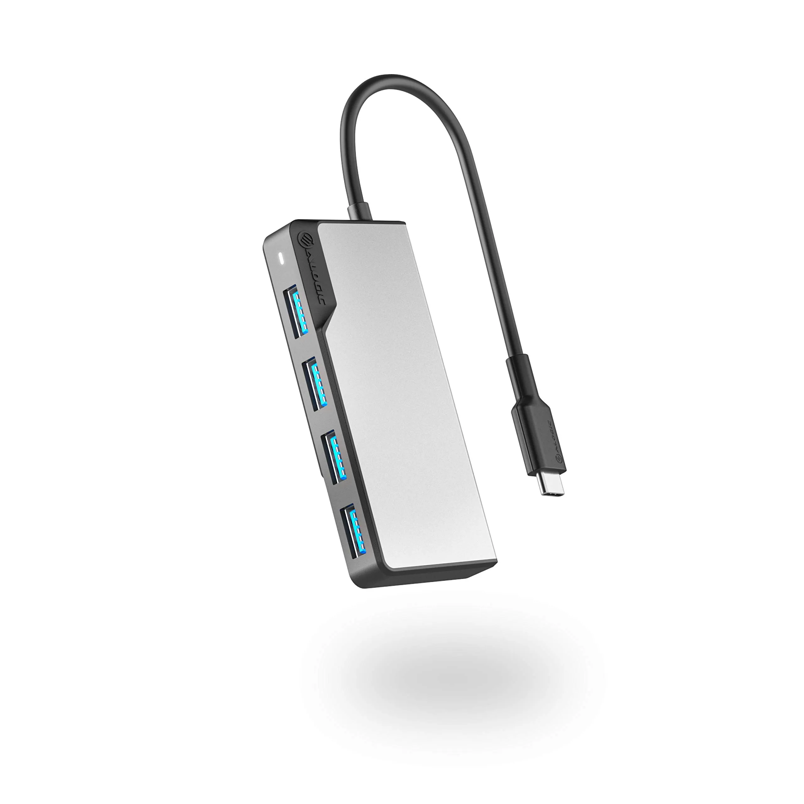 ALOGIC UCFUUA-SGR — ALOGIC USB-C FUSION SWIFT 4-IN-1 HUB - SPACE GREY