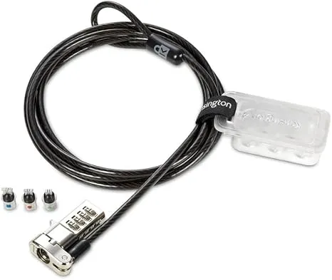 KENSINGTON K62316WW — UNIVERSAL 3-IN-1 COMBINATION LAPTOP LOCK
