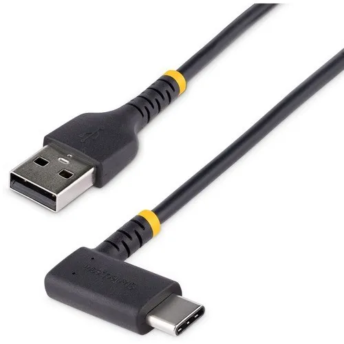 STARTECH R2ACR-30C-USB-CABLE — 1FT (30CM) USB A TO C CHARGING CABLE RIGHT ANGLE - HEAVY DUTY FAST CHARGE USB-C