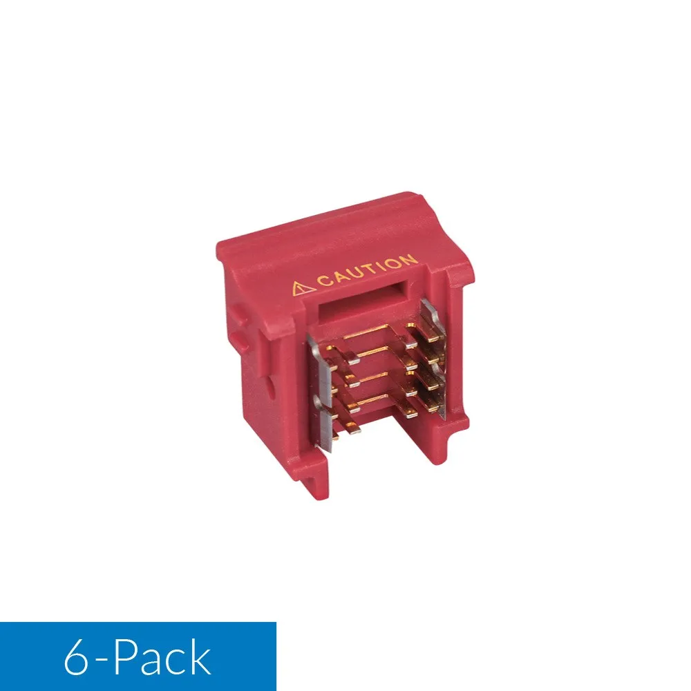 Cablesys ICC-ICACSPDRHD — JACKEASY REPLACEMENT HEAD HD 6PK