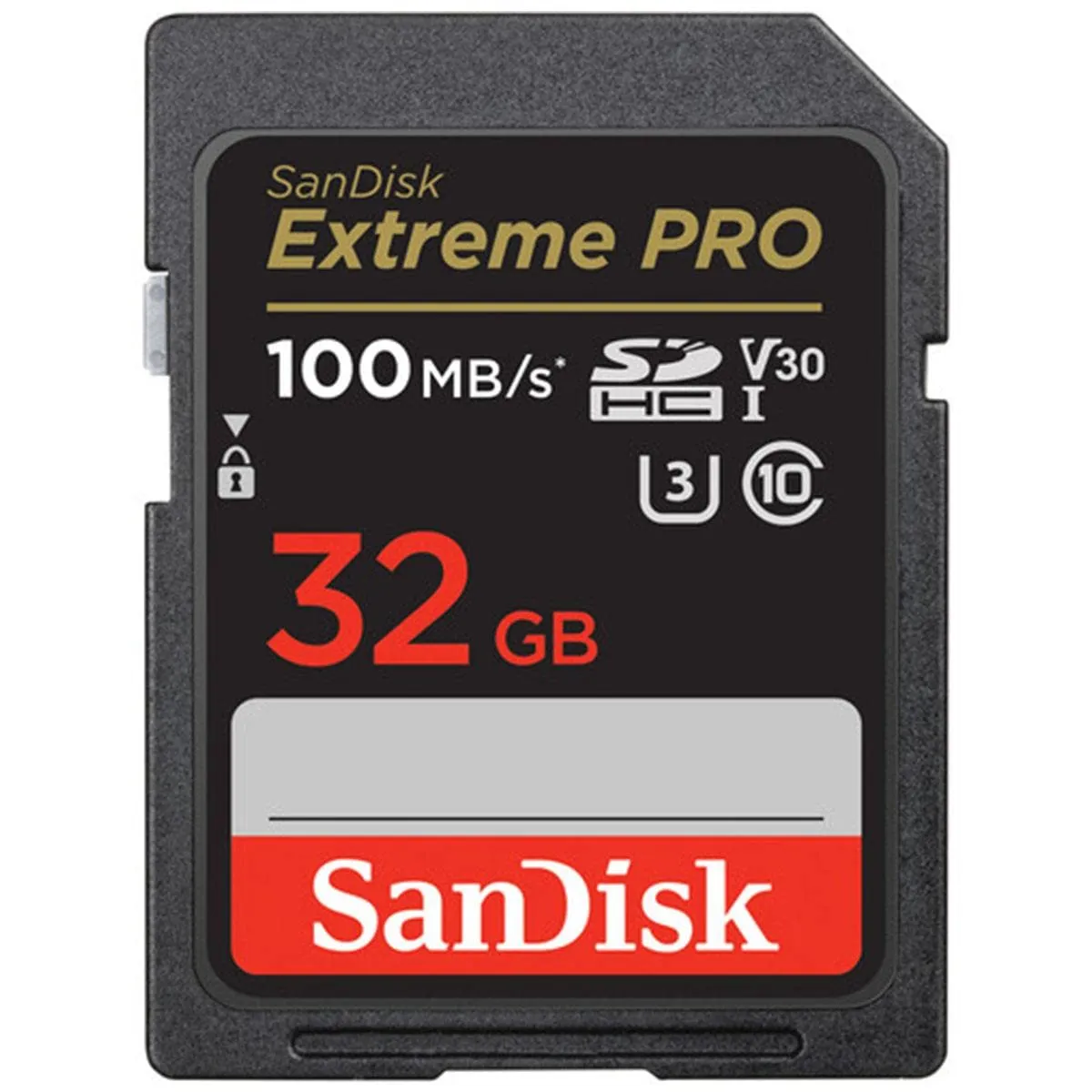 Western Digital SDSDXXO-032G-ANCIN — SANDISK EXTREME PRO SD UHS-I 32GB SD 100MB/S(R) / 90MB/S(W)