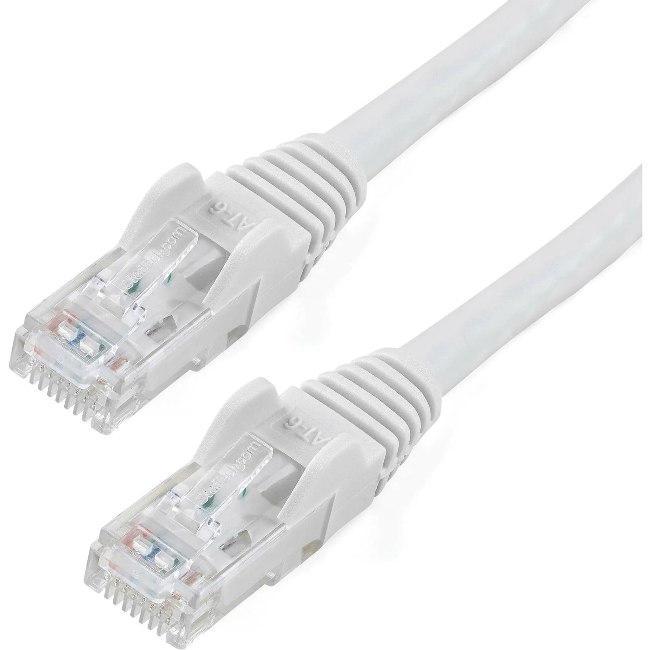 STARTECH N6PATCH50WH — 50FT CAT6 ETHERNET CABLE WHITE 100W POE
