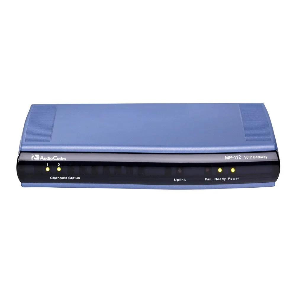 Audiocodes MP112/2S/SIP/D — Mediapack 112 VoIP Analog Gateway with Advanced Features