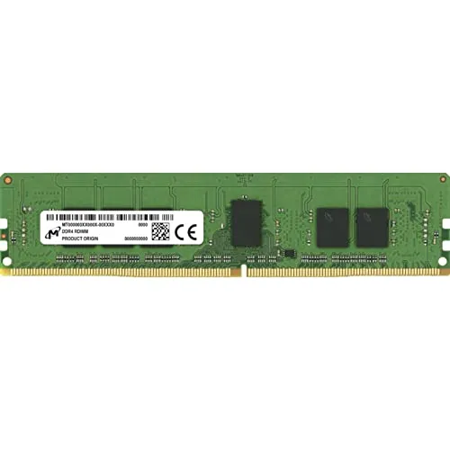 Crucial MTA9ASF2G72PZ-3G2F1R — Micron 16GB DDR4 3200MHz ECC RDIMM Memory Module