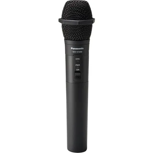 PANASONIC WX-ST200 — DECT MICROPHONE HANDHELD LECTURE DESIGNED SYSTEM FOR SPEECH AND NOT A PERFORMER