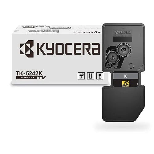 KYOCERA TK-5242K — KYOCERA TK-5242K BLACK TONER CARTRIDGE FOR USE IN ECOSYS M5526CDW P5026CDW ESTIM