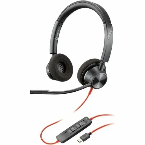 HP 8M3U9AA#ABA - POLY BW 3320 USB-C Headset with High-Quality Sound