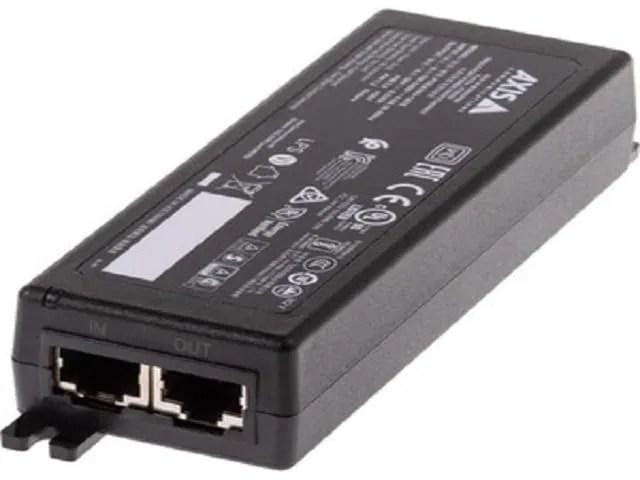 Axis Communications 02172-004 — 30W Single-Port Midspan Power Injector - US Version