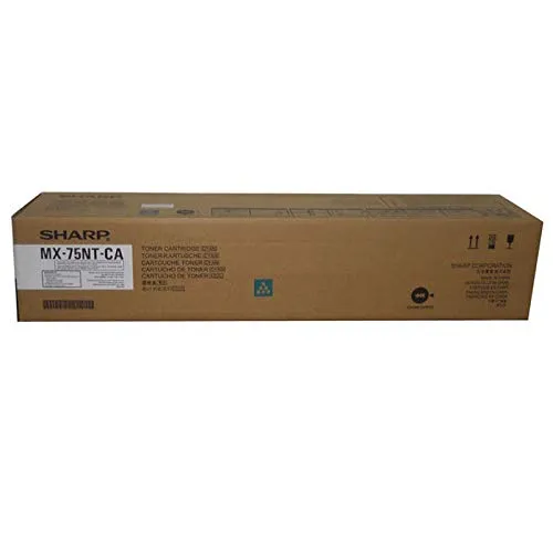 SHARP NEC MX75NTCA — High-Quality Cyan Toner Cartridge for Laser Printers