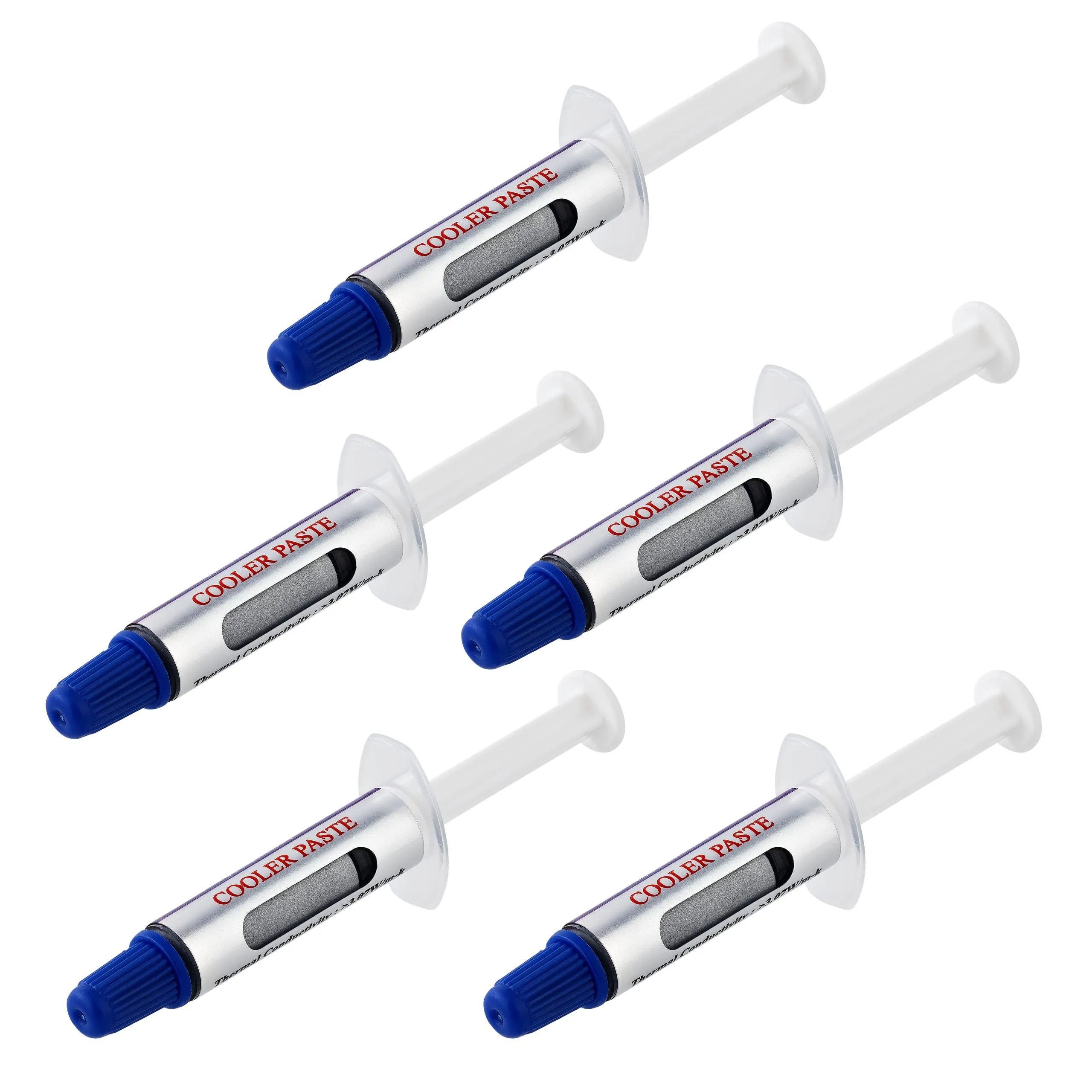 STARTECH SILV5-THERMAL-PASTE — THERMAL PASTE, PACK OF 5 SYRINGES, ROHS