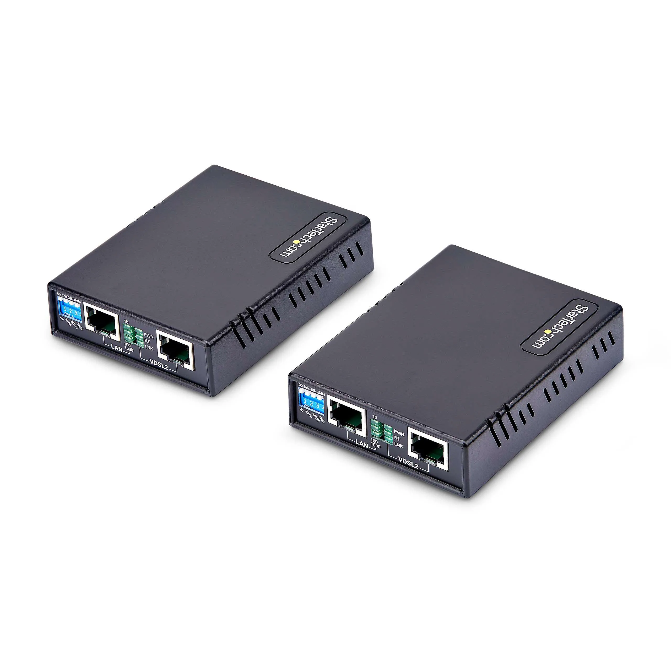 STARTECH VDSL-LAN-EXTENDER-1G — StarTech AC VDSL-LAN-EXTENDER-1G VDSL2 Ethernet Extender Kit Retail