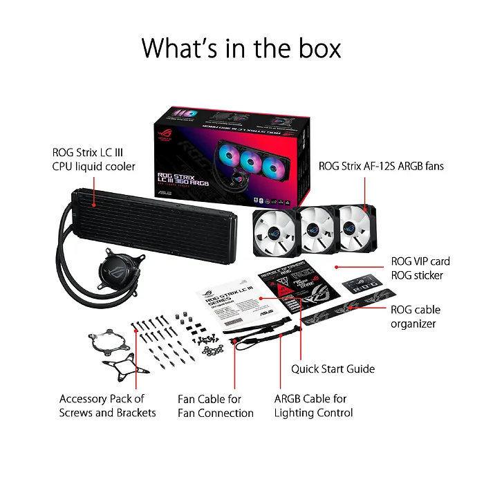 ASUS-ROG STRIX LC III 360 ARGB