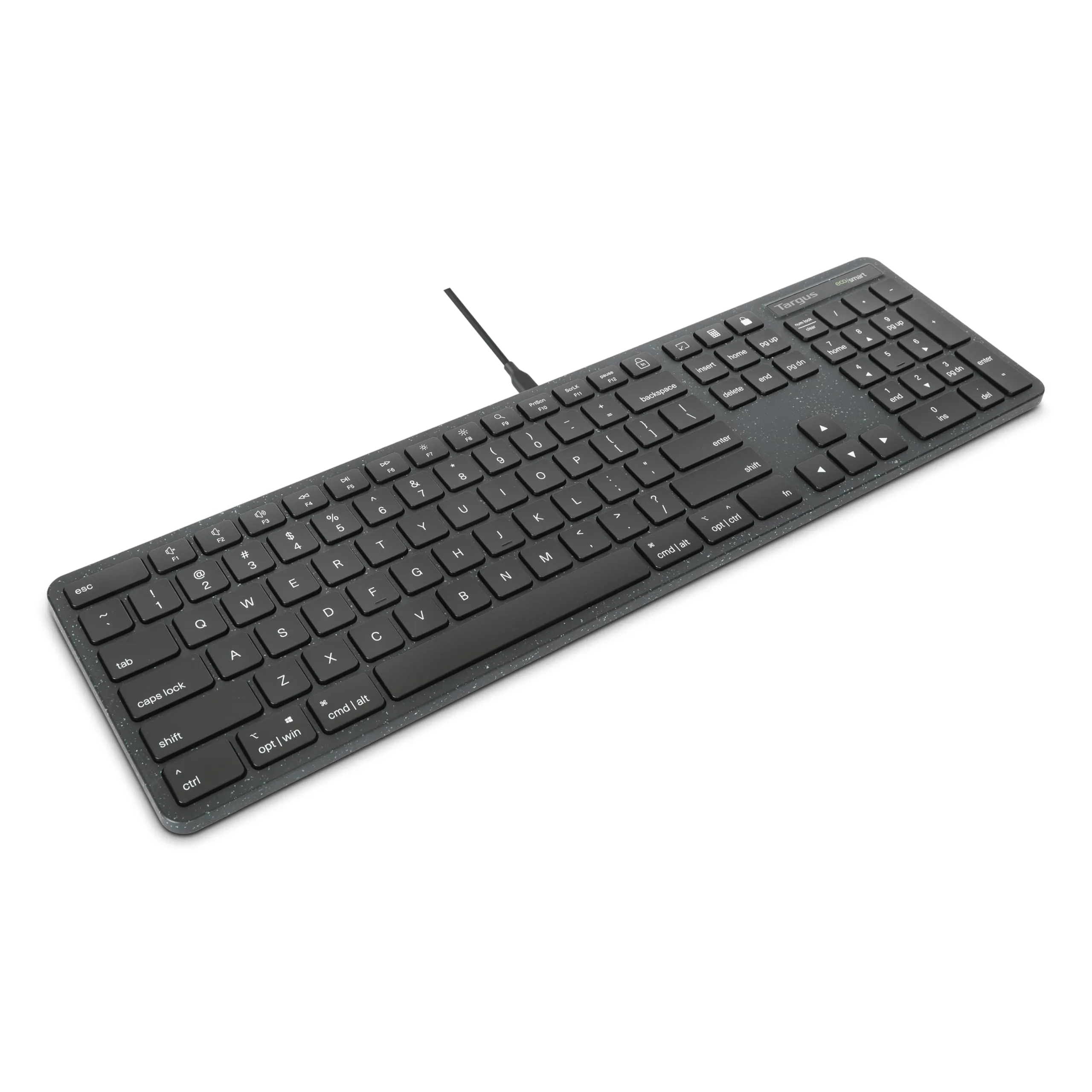 Targus AKB874US — FULL-SIZE WIRED ECOSMART KEYBOARD BLACK