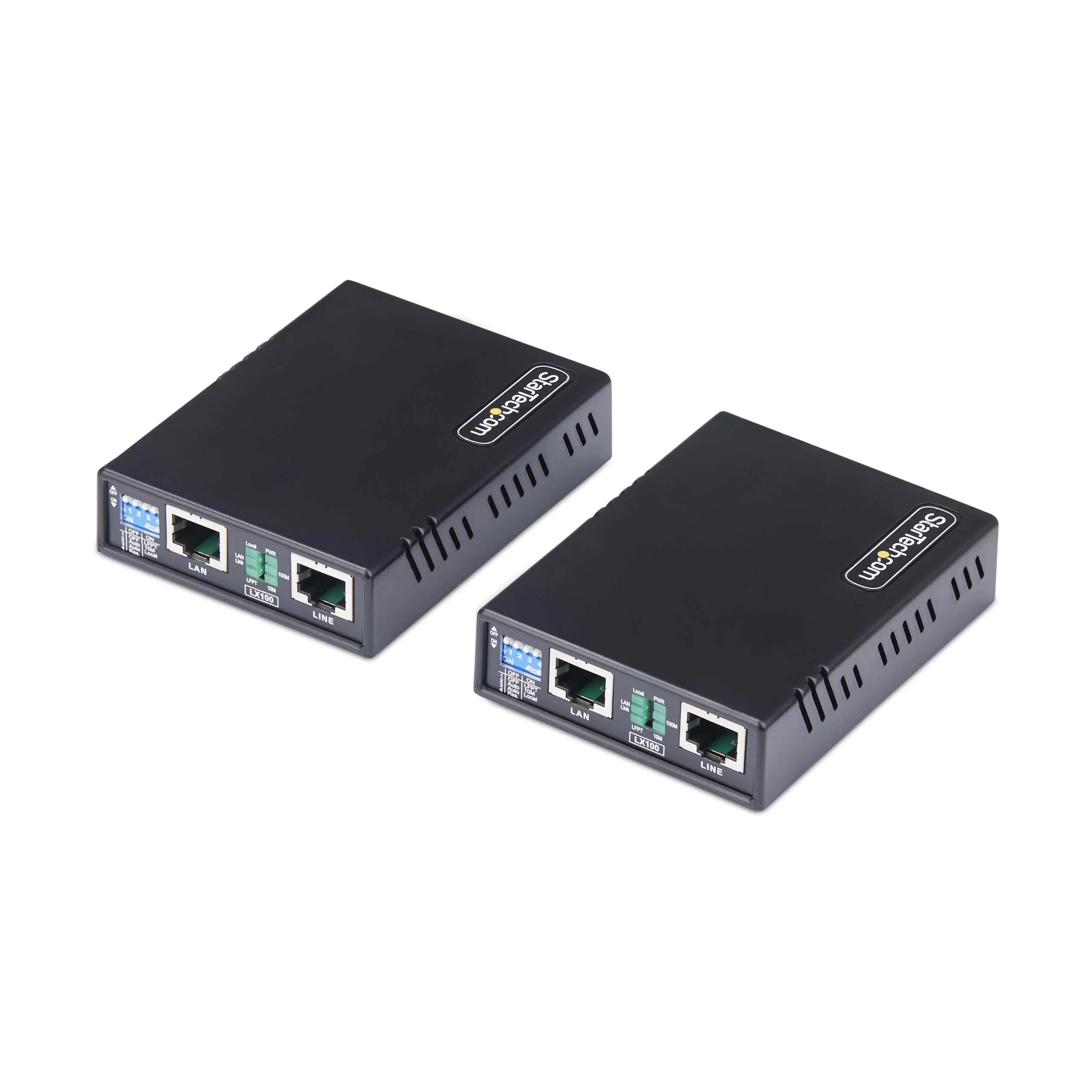 STARTECH C2-ETHERNET-EXTENDER — 10/100 ETHERNET EXTENDER KIT, UP TO 0.5MI (800M), LONG-RANGE LAN OVER SINGLE PAI