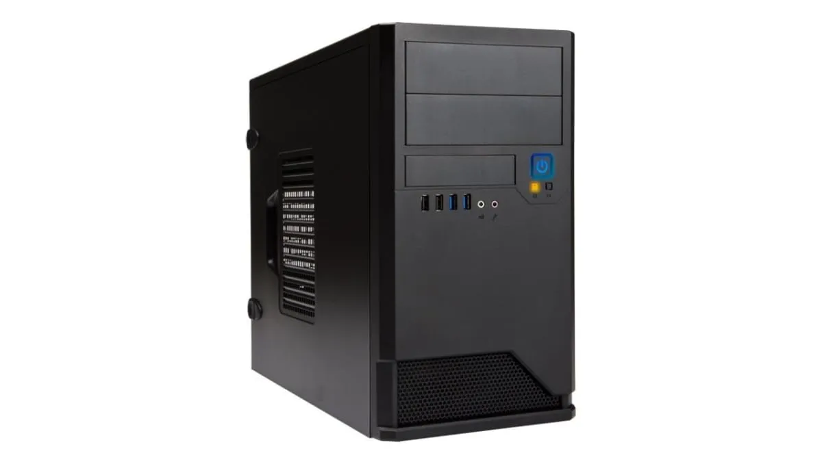 INWIN EM048.CQ450TB3 — In-Win EM048 Mini Tower Case with 450W Power Supply