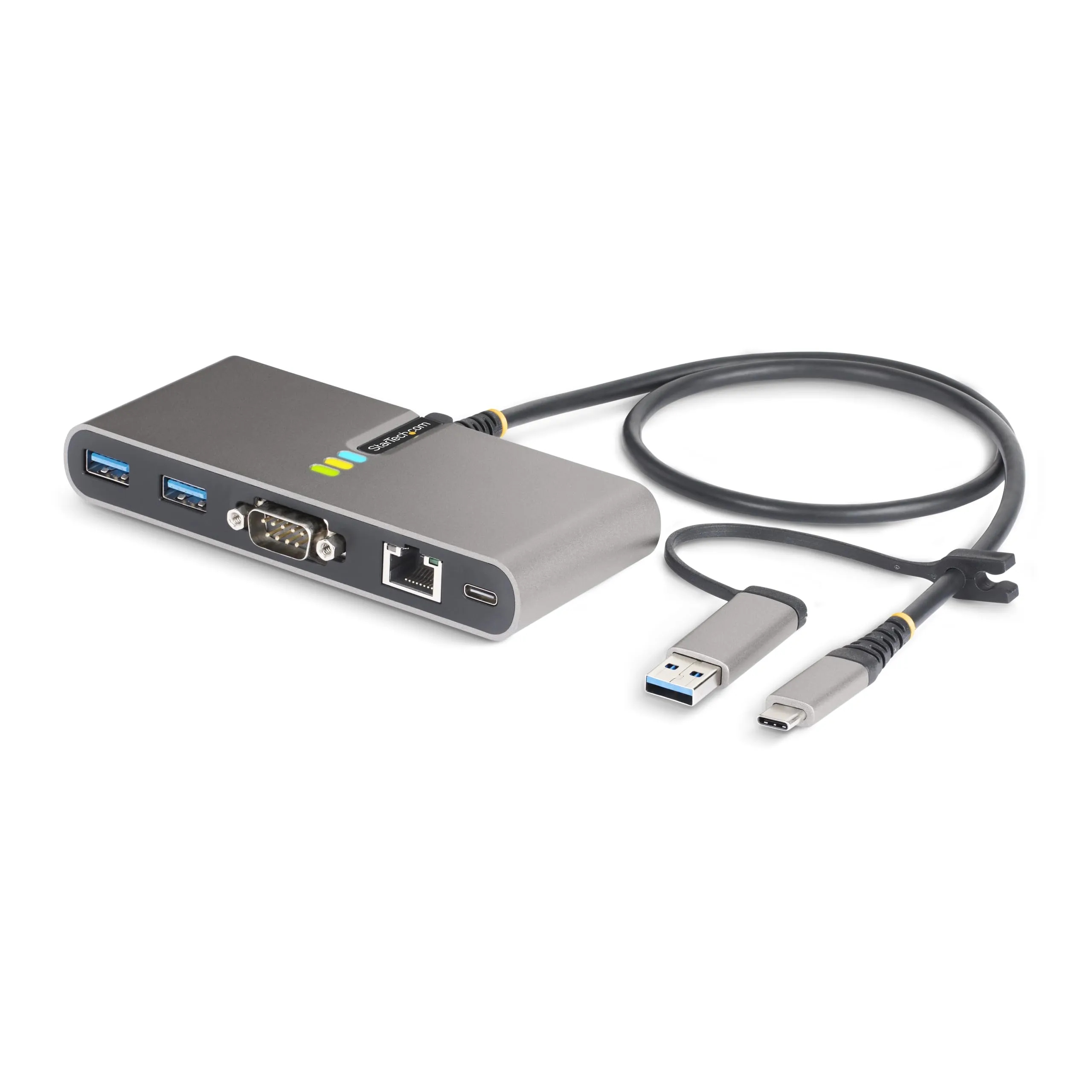 STARTECH 5G2A1SGBB-USB-C-HUB — USB-C TO 2-PORT USB 5GBPS TYPE