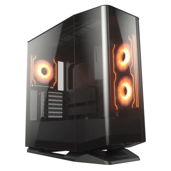 Cougar FV270 RGB BLACK - COUGAR FV270 RGB Mid Tower E-ATX Case with ARGB Fans