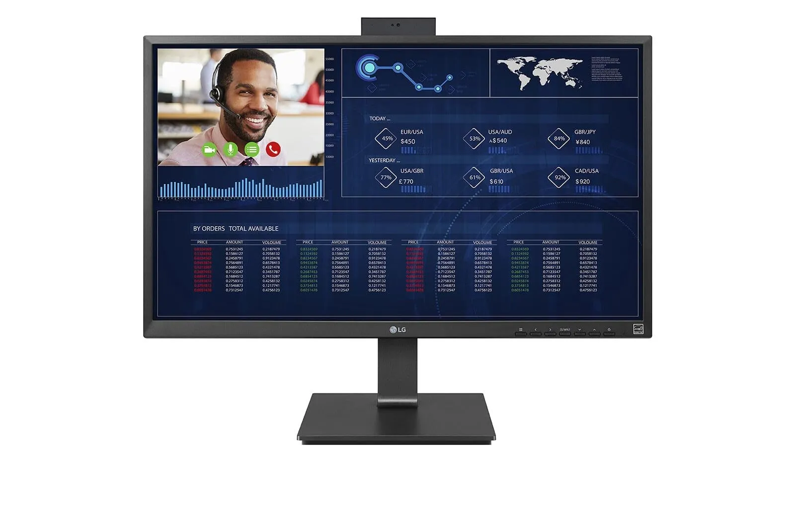 LG Electronics 27CQ650N-6N — LG, 27" THIN CLIENT AIO MONITOR, 1920X1080, INTEL CELERON QUAD CORE, 4GB DDR, 16GB EMMC, IPS, TAA, HW TPM