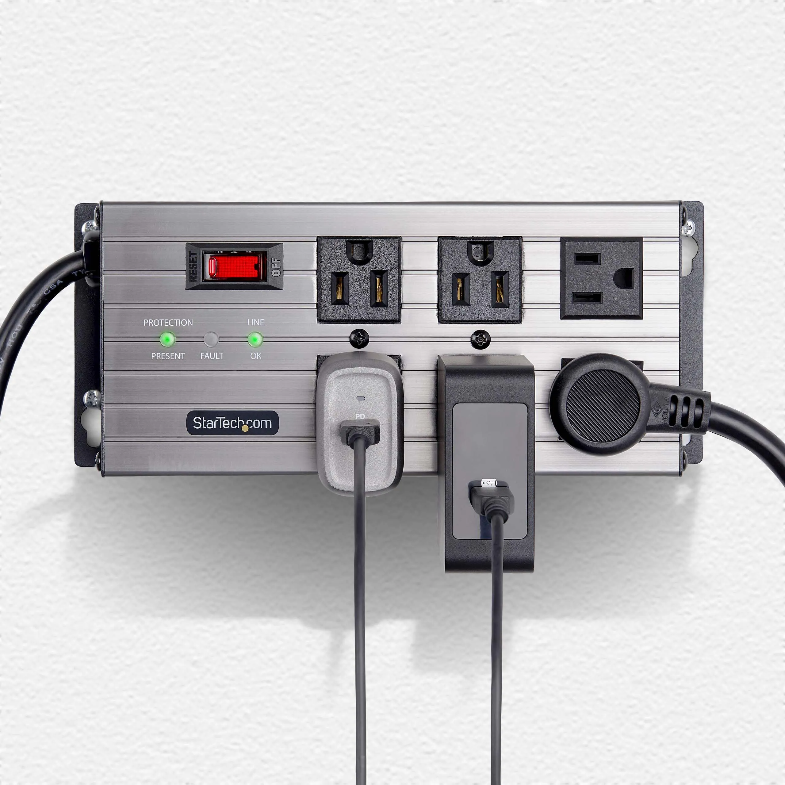 STARTECH 6N515S8-POWER-STRIP — 6Port Industrial Power Strip