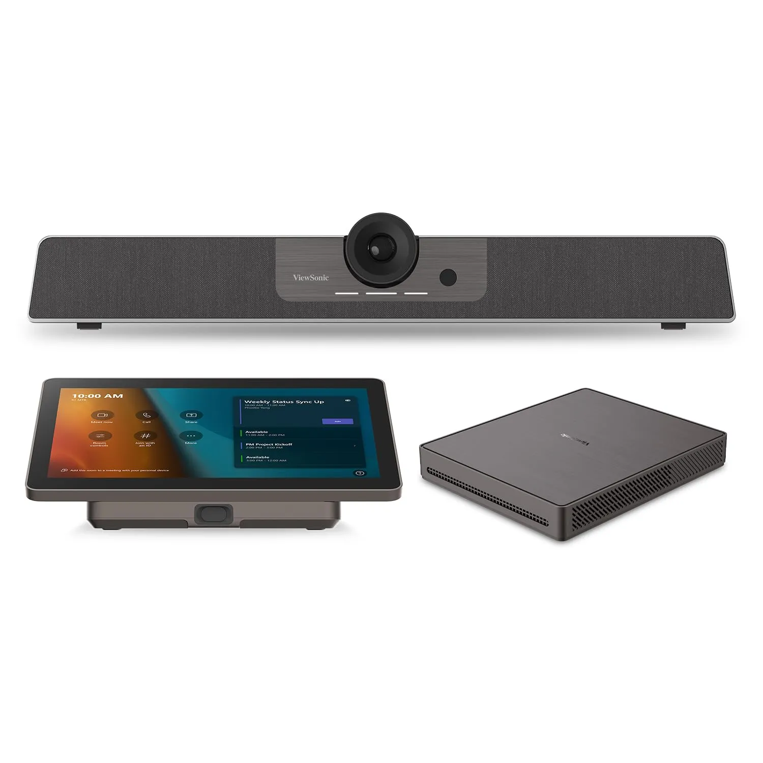 VIEWSONIC TRS10-UB — IDEAL FOR MICROSOFT TEAMS ROOMS. VIEWSONIC TEAMJOIN TRS10-UB BUNDLE THAT INCLUDE