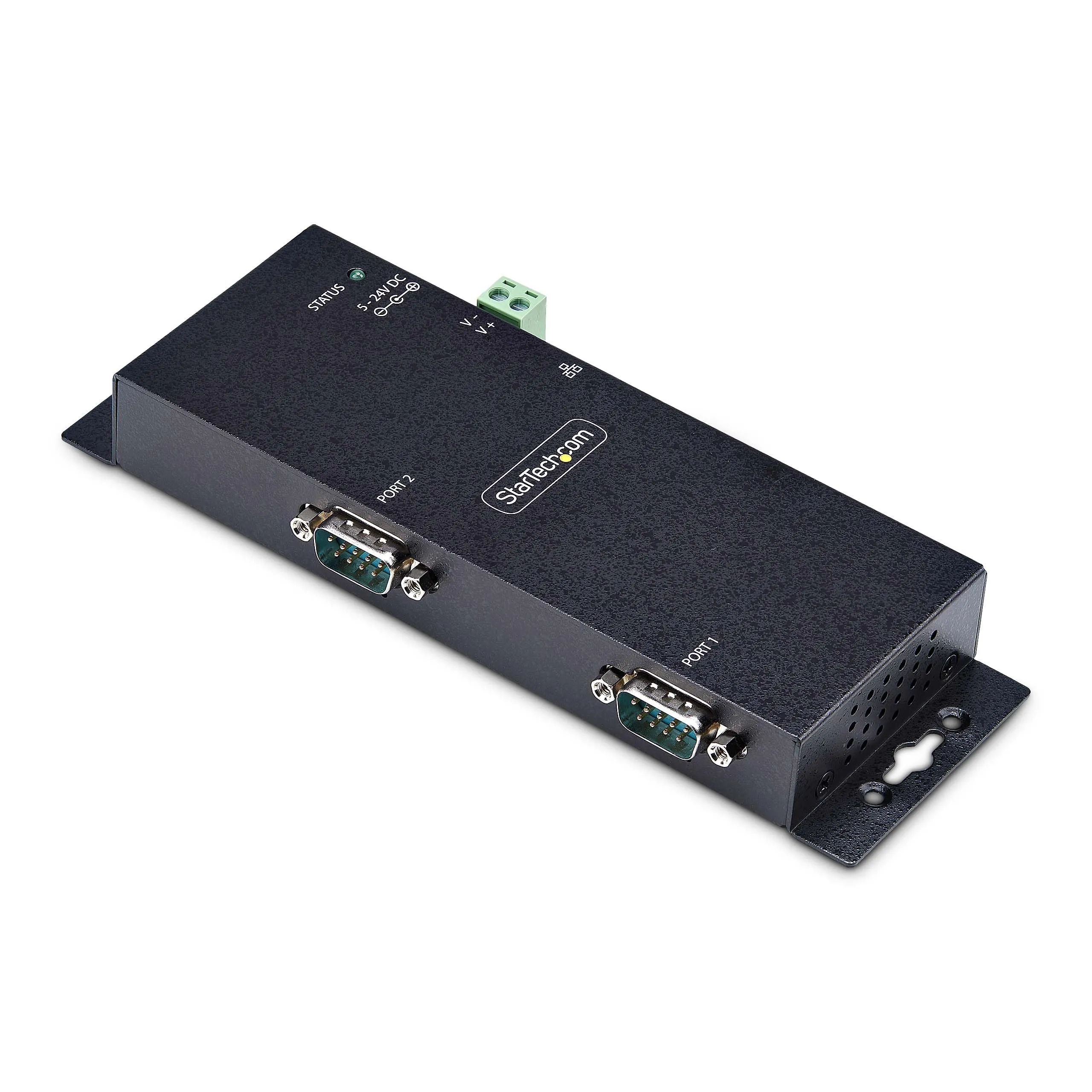 STARTECH I23-SERIAL-ETHERNET — 2-PORT SERIAL TO ETHERNET ADAPTER, IP SERIAL DEVICE SERVER FOR RS232 DEVICES, WA