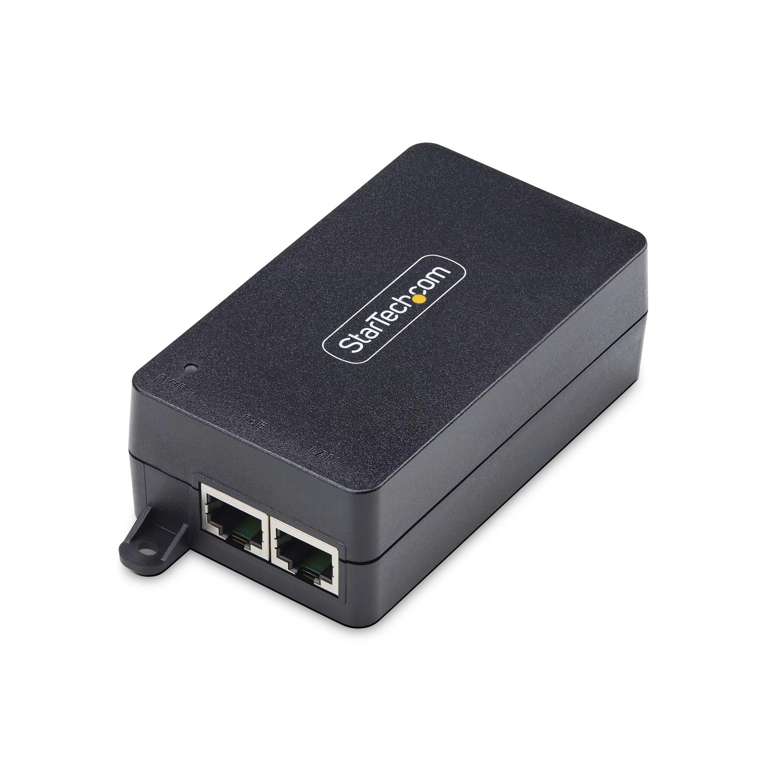 STARTECH AF212C-POE-INJECTOR — 1-PORT 2.5GBE POE+ INJECTOR, 10M/100M/1G/2.5G ETHERNET, POE/POE+ (802.3AF/802.3A