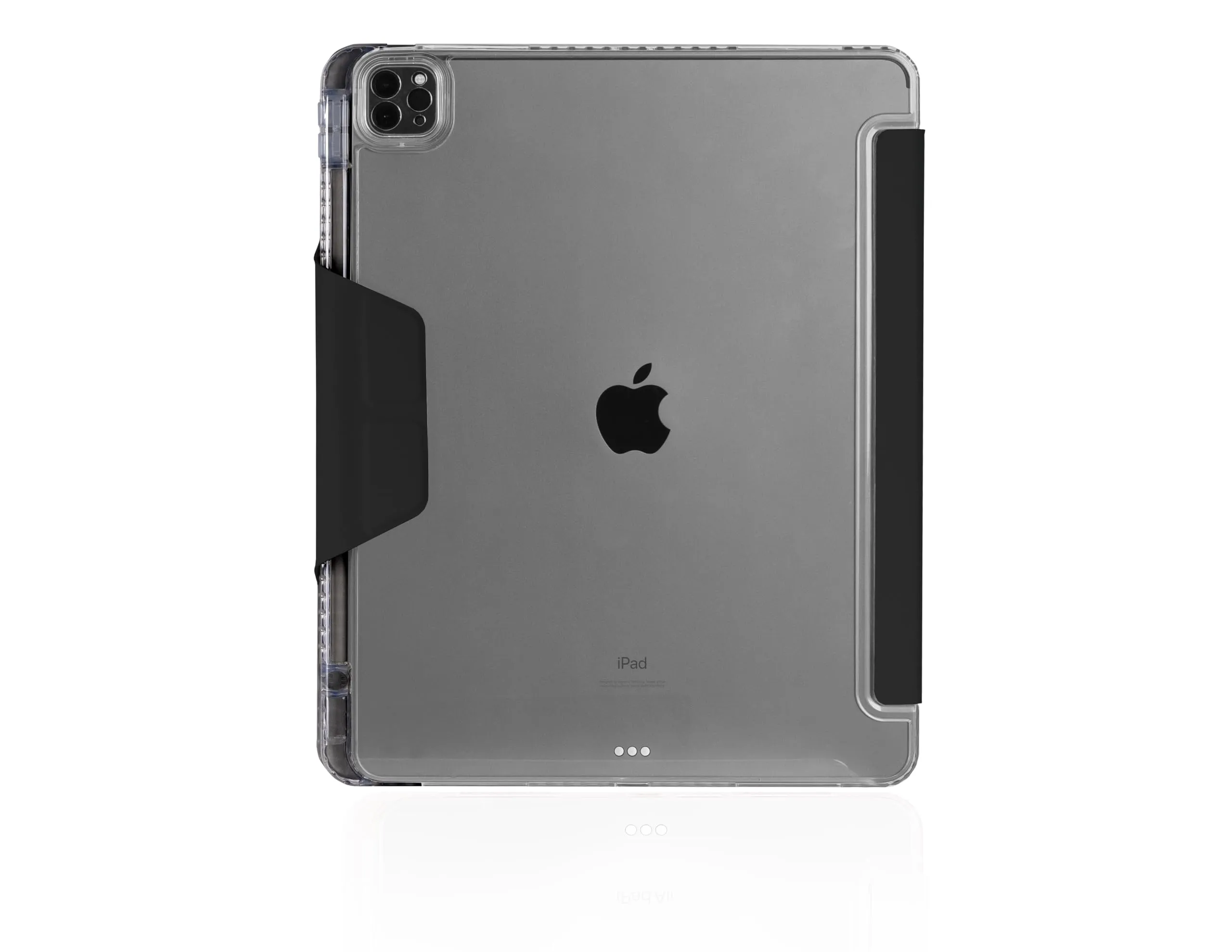STM GOODS stm-222-436LY-01 — Stylish Black Case for iPad Air 13 M2 - Origami Stand