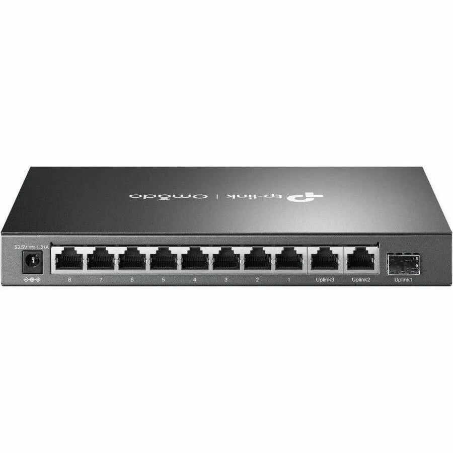 TPLINK DS111P — TP-Link Omada 8-Port Desktop Switch with PoE+ Support