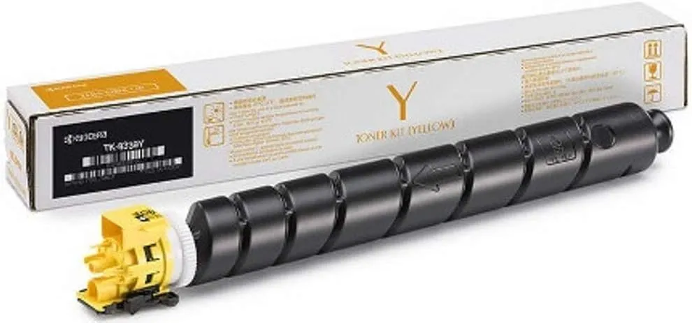 KYOCERA 1T02XNAUS0 — Kyocera TASKalfa 8353ci Yellow Toner Cartridge (TK-8737Y)