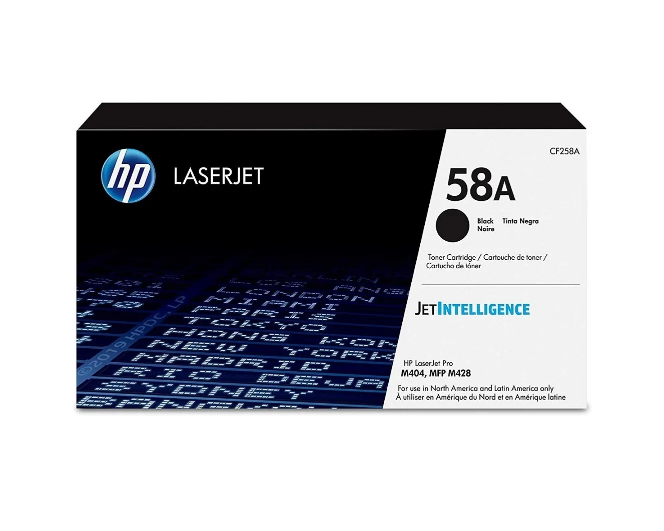 HP HEWCF258A — HP 58A Black LaserJet Toner Cartridge CF258A - High Yield